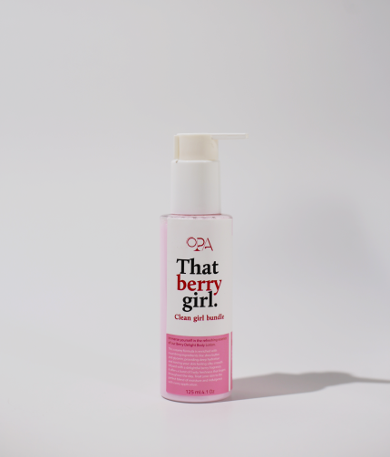 Body lotion that berry girl